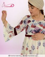 پیراهن-بارداری-آنیل-زرشکی2