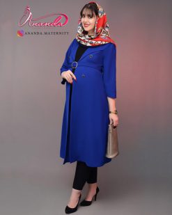مانتو-بارداری-الگانت-آبی