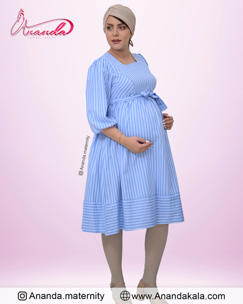 لباس بارداری تابستانه - لباس حاملگی تابستانه هلما