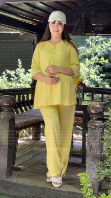 تونیک شلوار بارداری و شیردهی هاله - Image 3