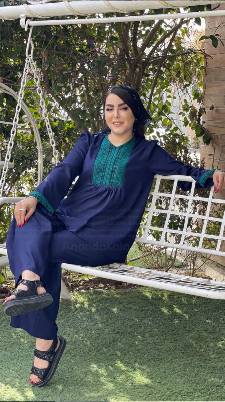 و شلوار بارداری بنفشه 2