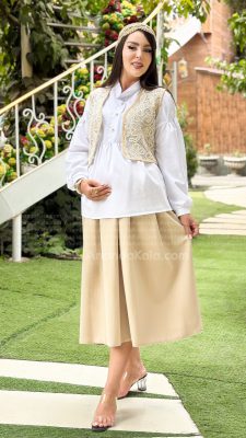 آناندا کالا | لباس بارداری، شیردهی و سایز بزرگ 39 ست بارداری نسترن